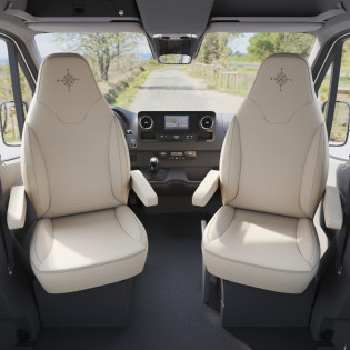 Pokrowce na fotele kampera FORD TRANSIT