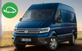 e-CRAFTER kierowca + podwójna kanapa