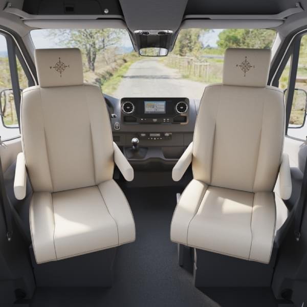 Pokrowce na fotele kampera FORD CUSTOM