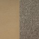 Suédine marron / Jacquard marron